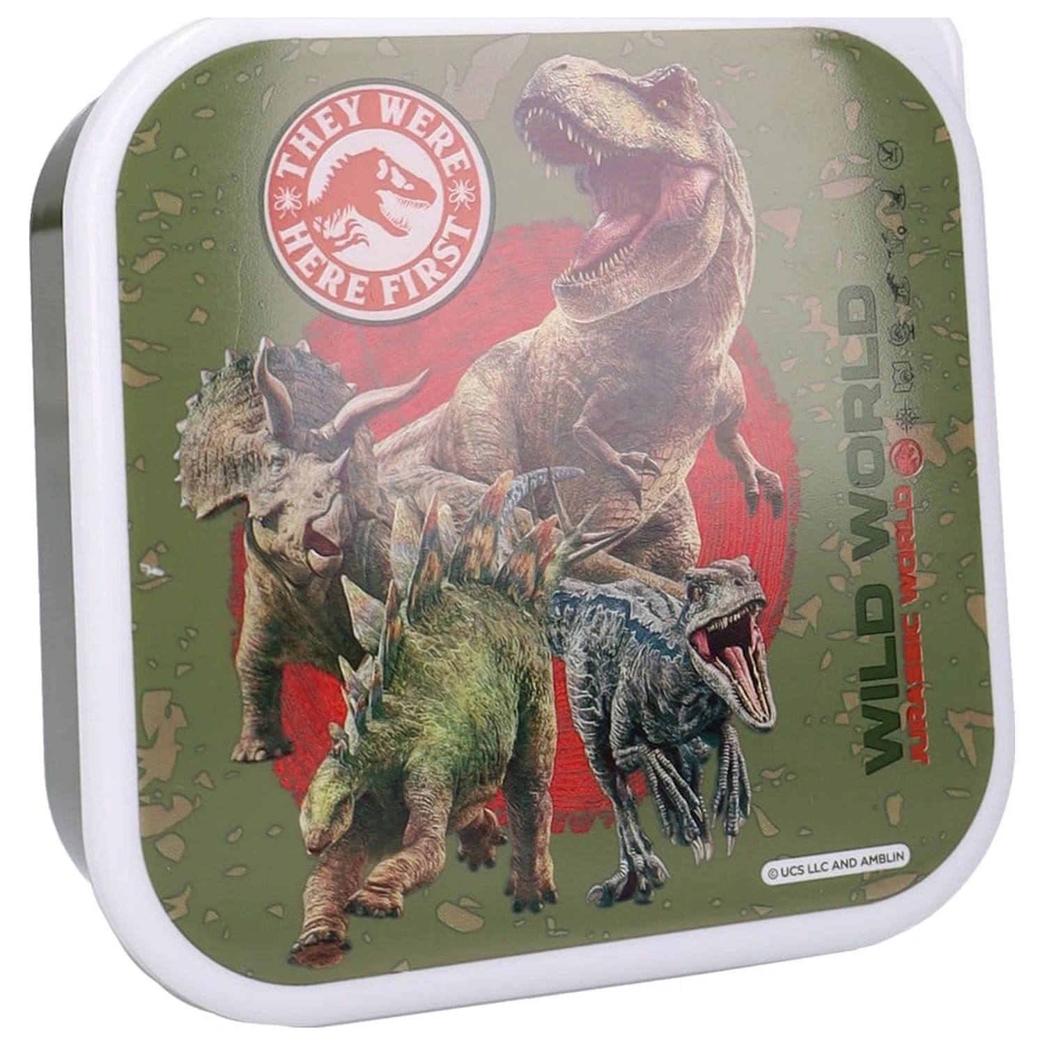 Jurassic World Zestaw pudełek na przekąski Fresh Bites 12 cm zdjęcie produktu