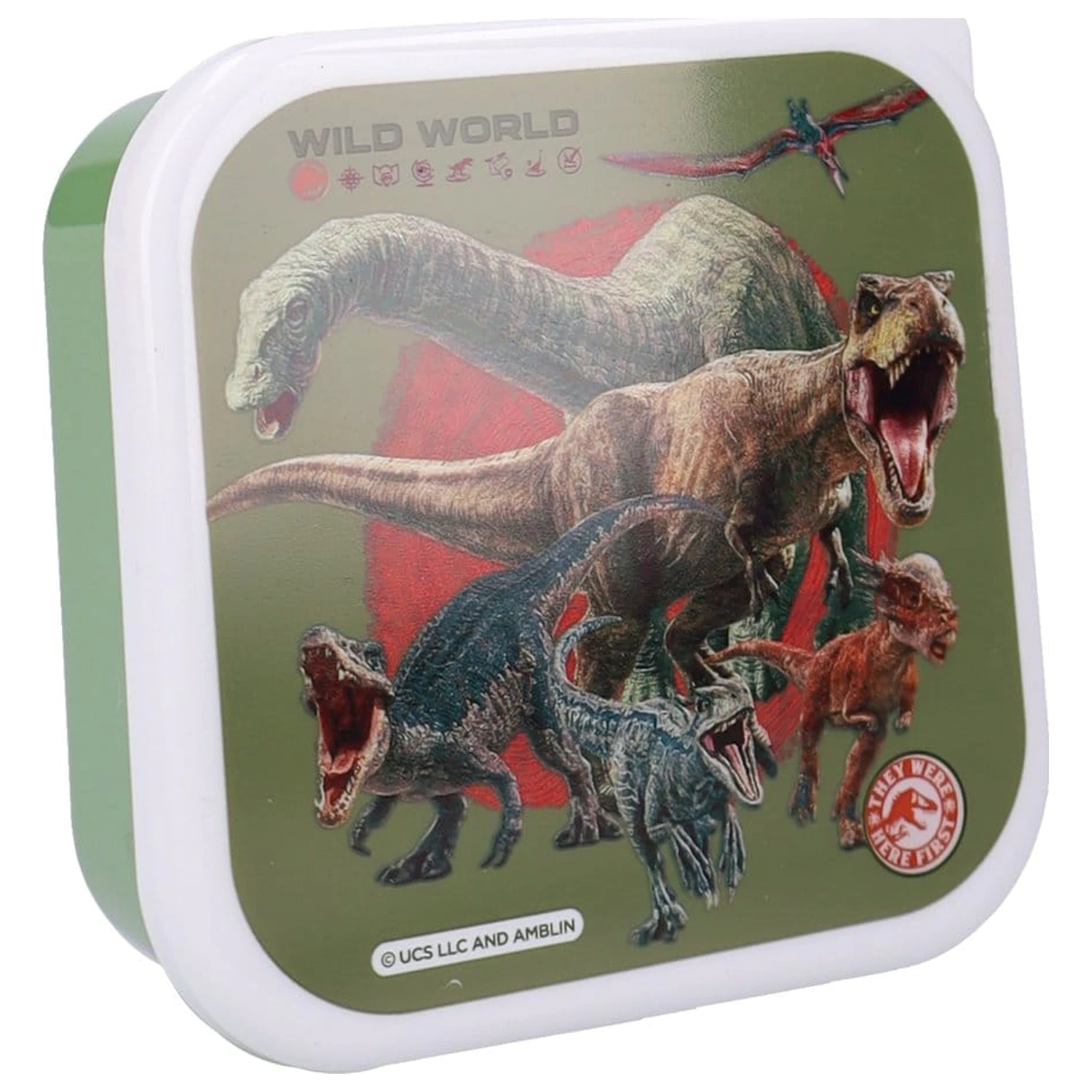 Jurassic World Zestaw pudełek na przekąski Fresh Bites 12 cm zdjęcie produktu