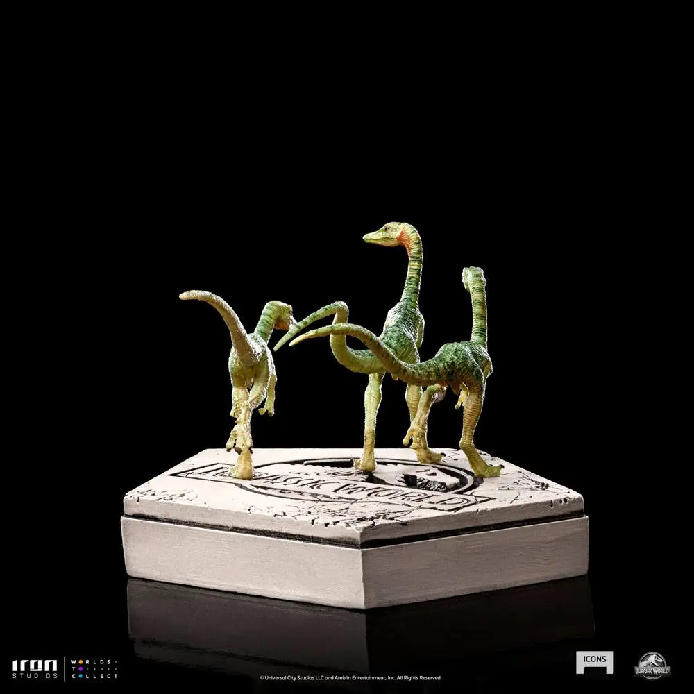 Jurassic World Icons Statuetka Compsognathus 5 cm zdjęcie produktu