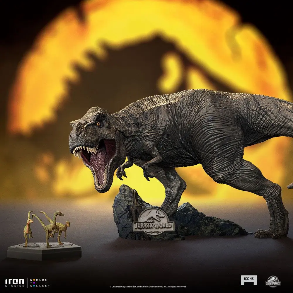 Jurassic World Icons Statuetka Compsognathus 5 cm zdjęcie produktu