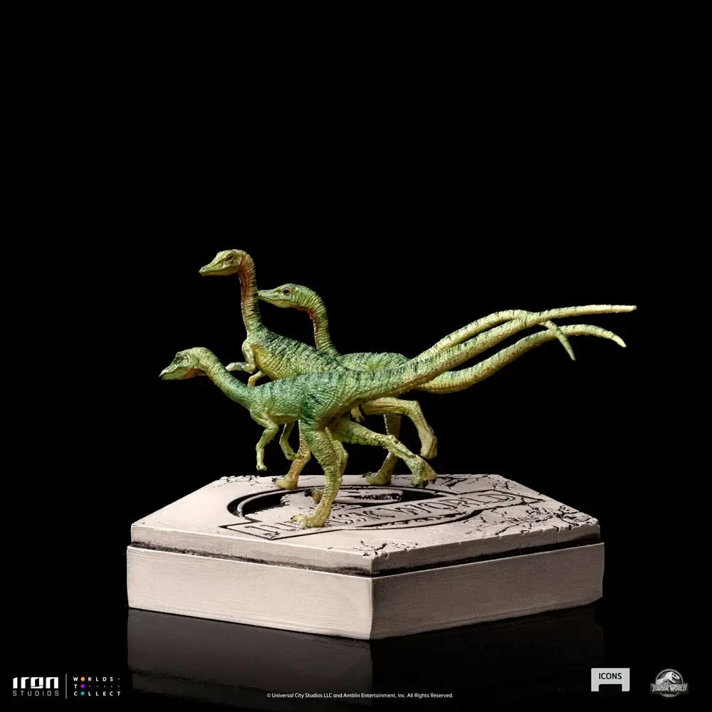 Jurassic World Icons Statuetka Compsognathus 5 cm zdjęcie produktu