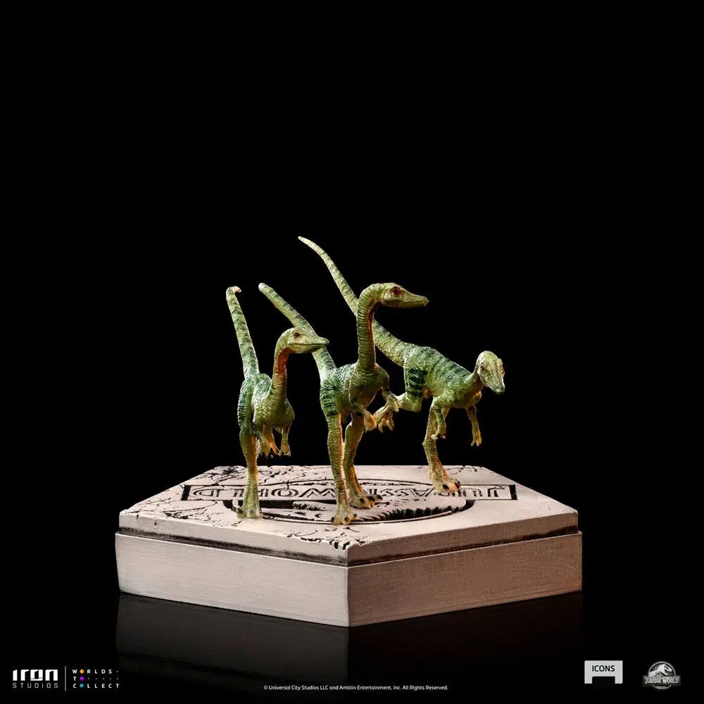 Jurassic World Icons Statuetka Compsognathus 5 cm zdjęcie produktu