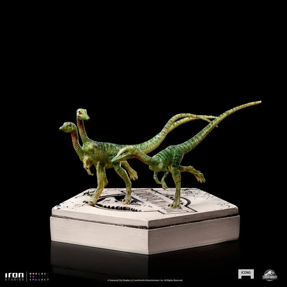 Jurassic World Icons Statuetka Compsognathus 5 cm zdjęcie produktu