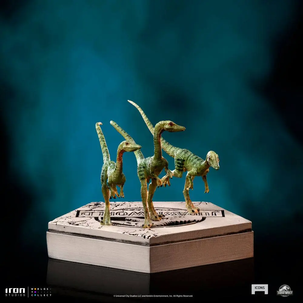 Jurassic World Icons Statuetka Compsognathus 5 cm zdjęcie produktu