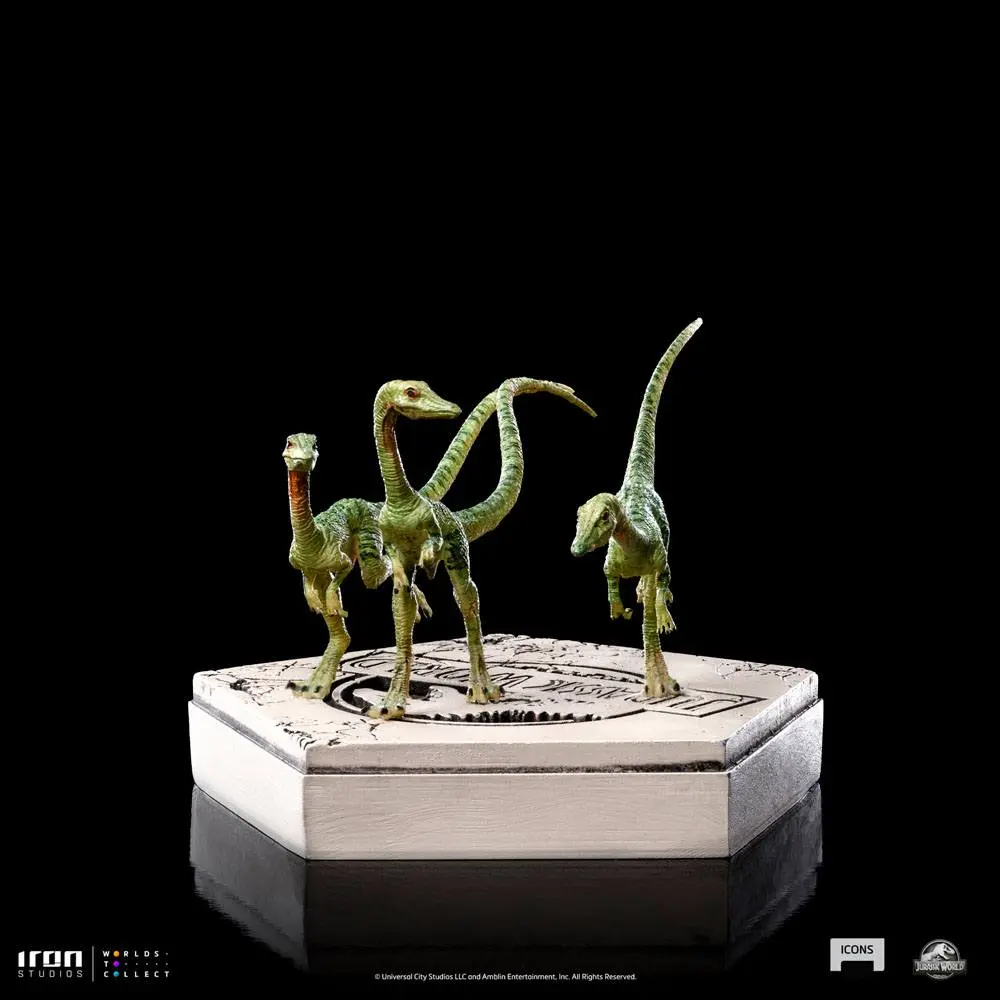 Jurassic World Icons Statuetka Compsognathus 5 cm zdjęcie produktu