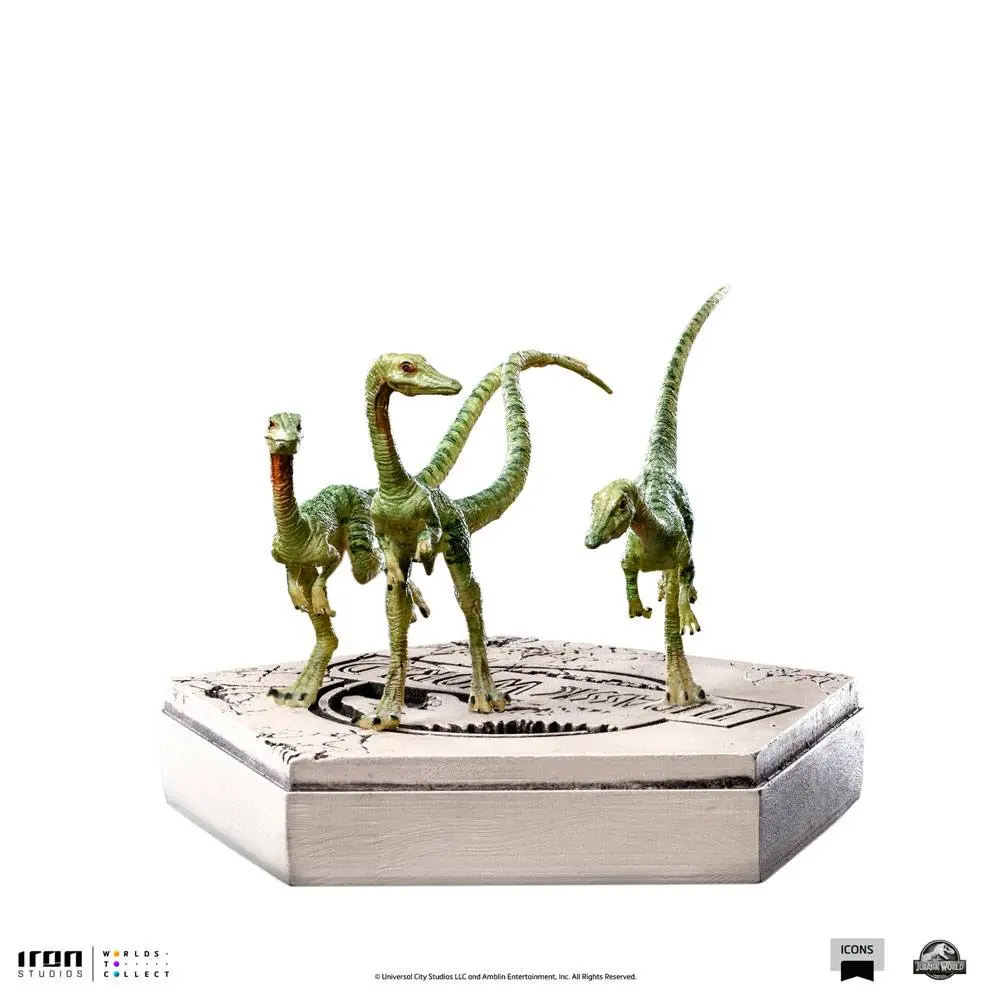 Jurassic World Icons Statuetka Compsognathus 5 cm zdjęcie produktu