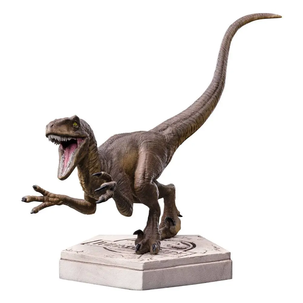 Jurassic World Icons Statuetka Velociraptor A 9 cm zdjęcie produktu