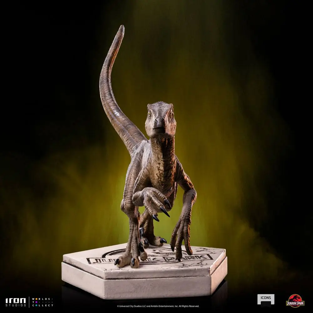 Jurassic World Icons Statue Velociraptor B 9 cm Figurka/Statua zdjęcie produktu