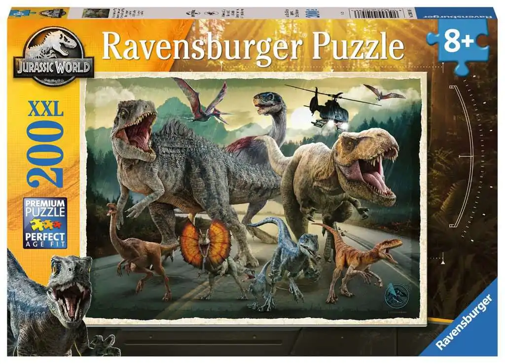Jurassic World Puzzle dla Dzieci XXL Life Finds A Way (200 elementów) zdjęcie produktu