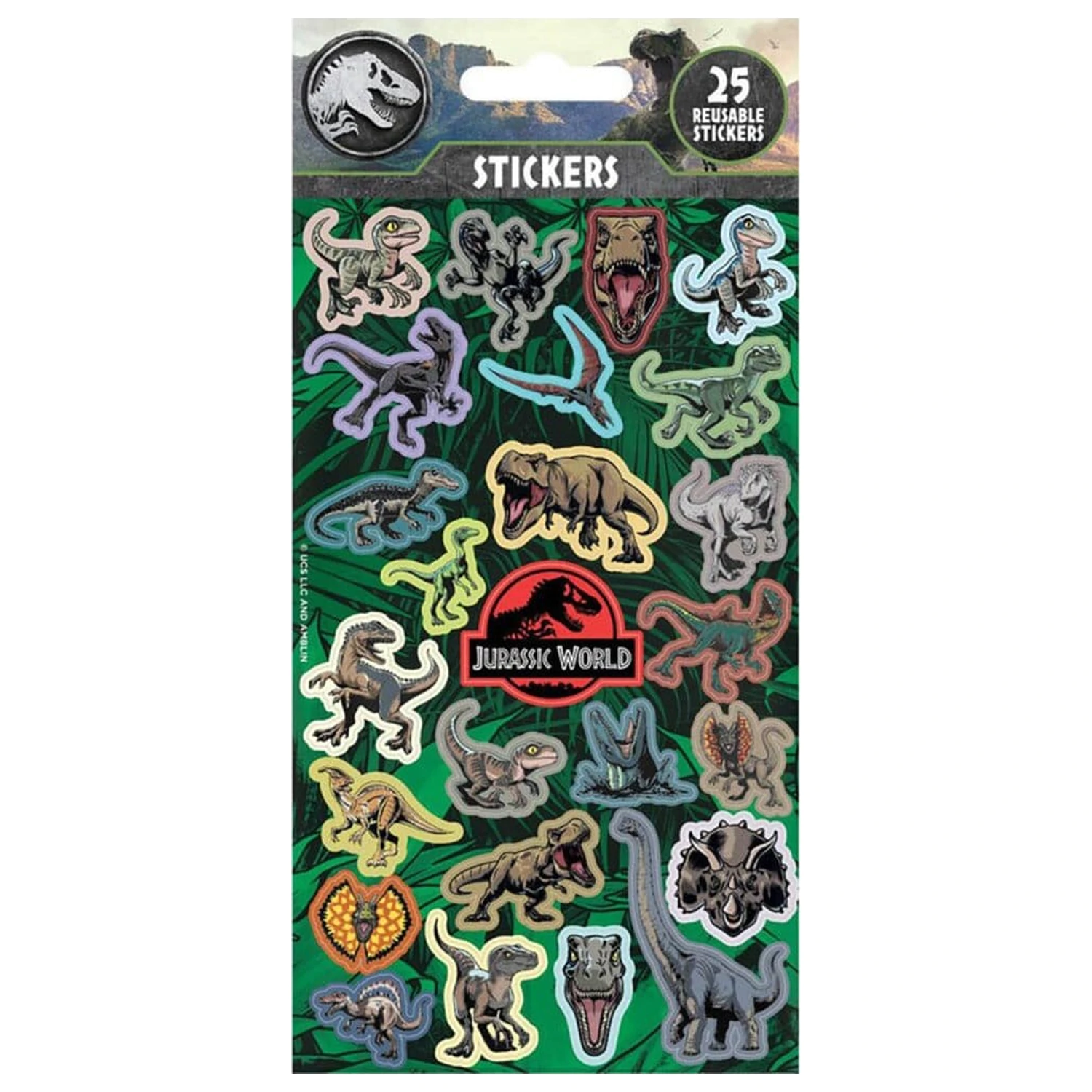 Jurassic World Zestaw naklejek zdjęcie produktu