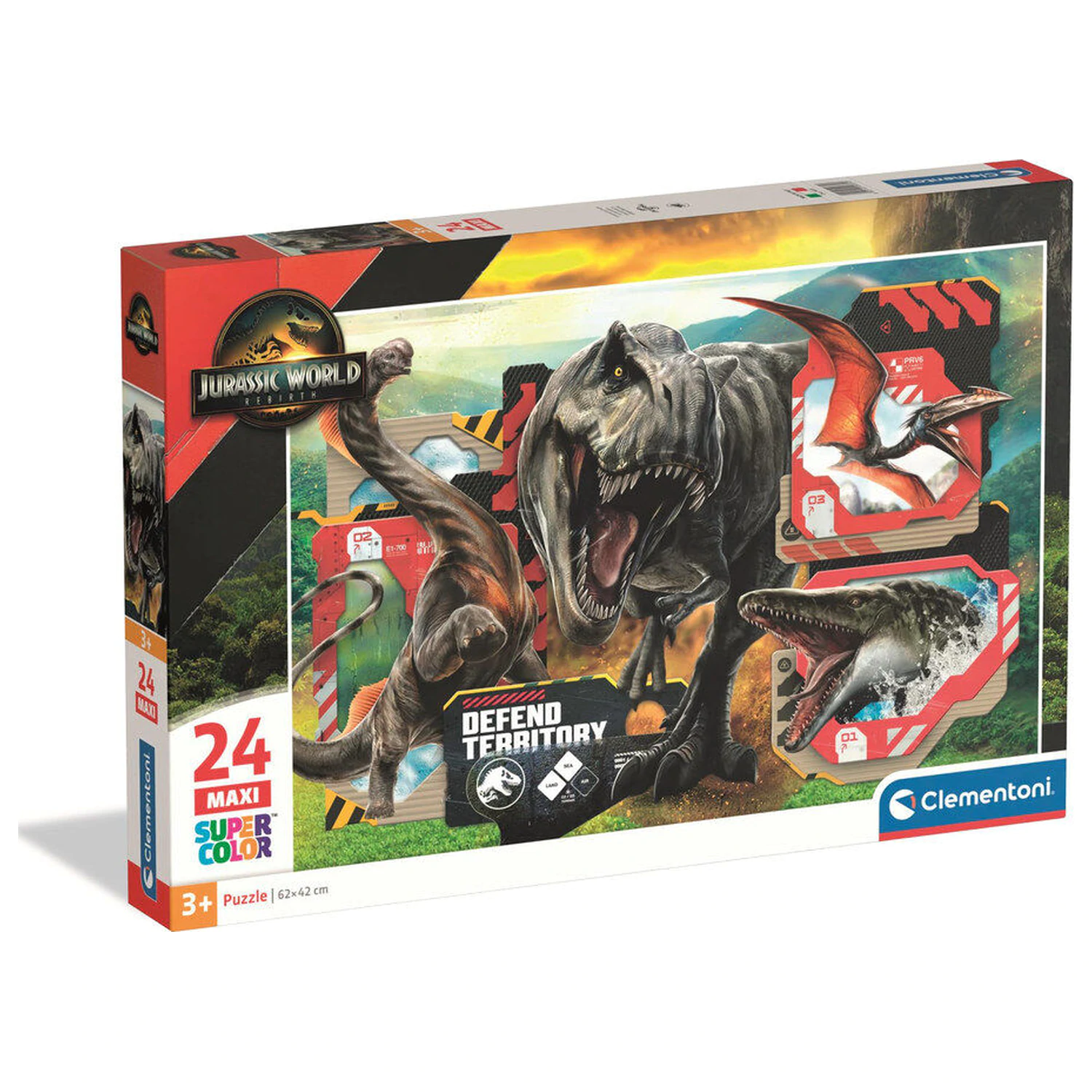Jurassic World maxi puzzle 24 szt. zdjęcie produktu