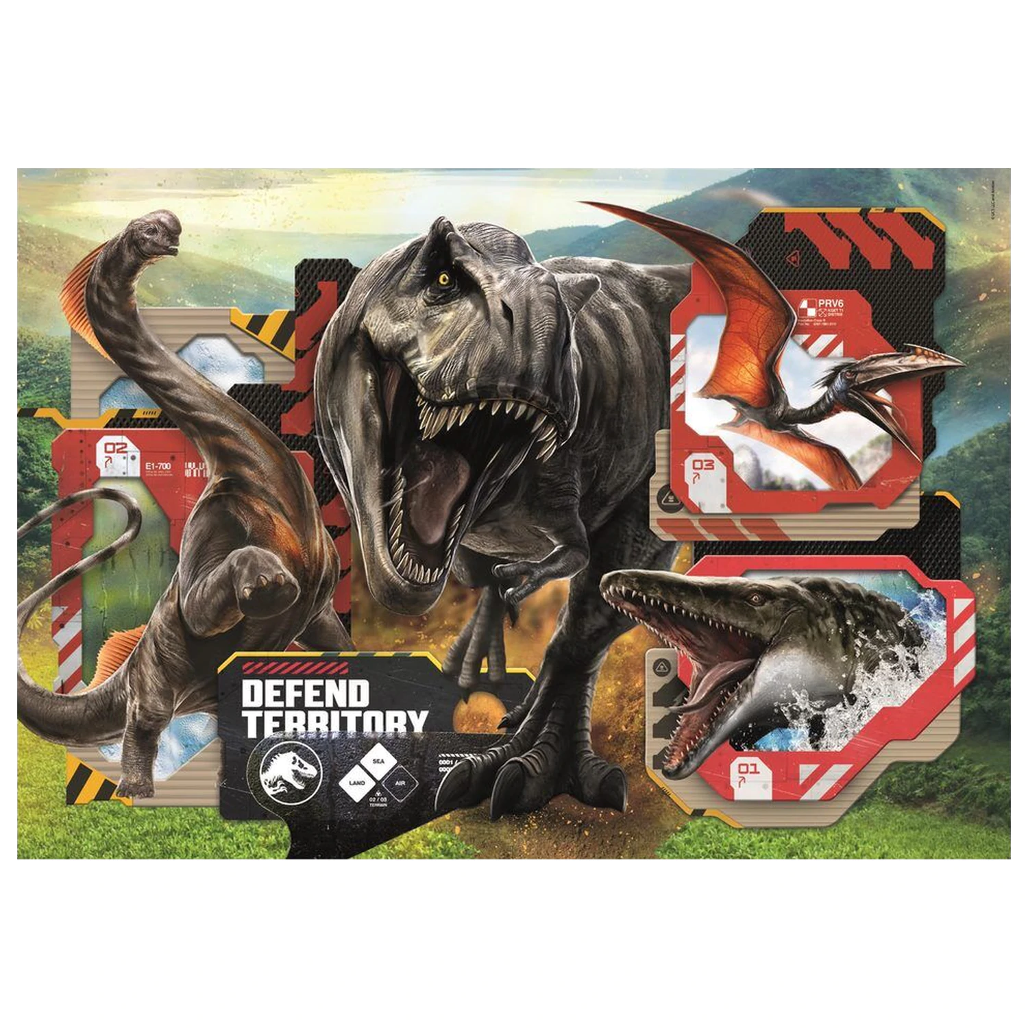 Jurassic World maxi puzzle 24 szt. zdjęcie produktu