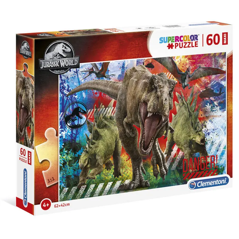 Jurassic World Maxi Puzzle 60 elementów zdjęcie produktu