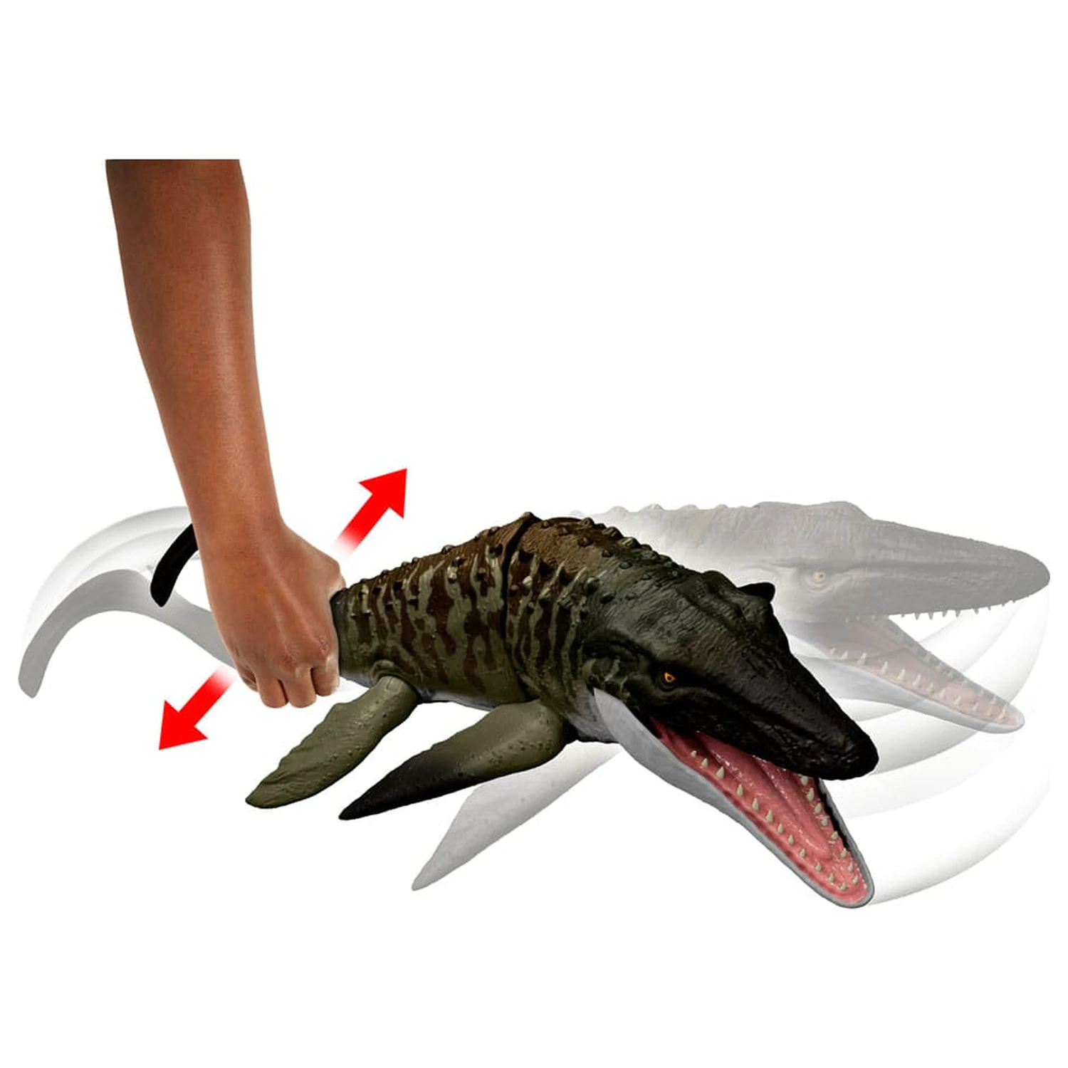 Jurassic World: Rebirth figurka akcji Bite 'n Blast Mosasaurus 65 cm zdjęcie produktu
