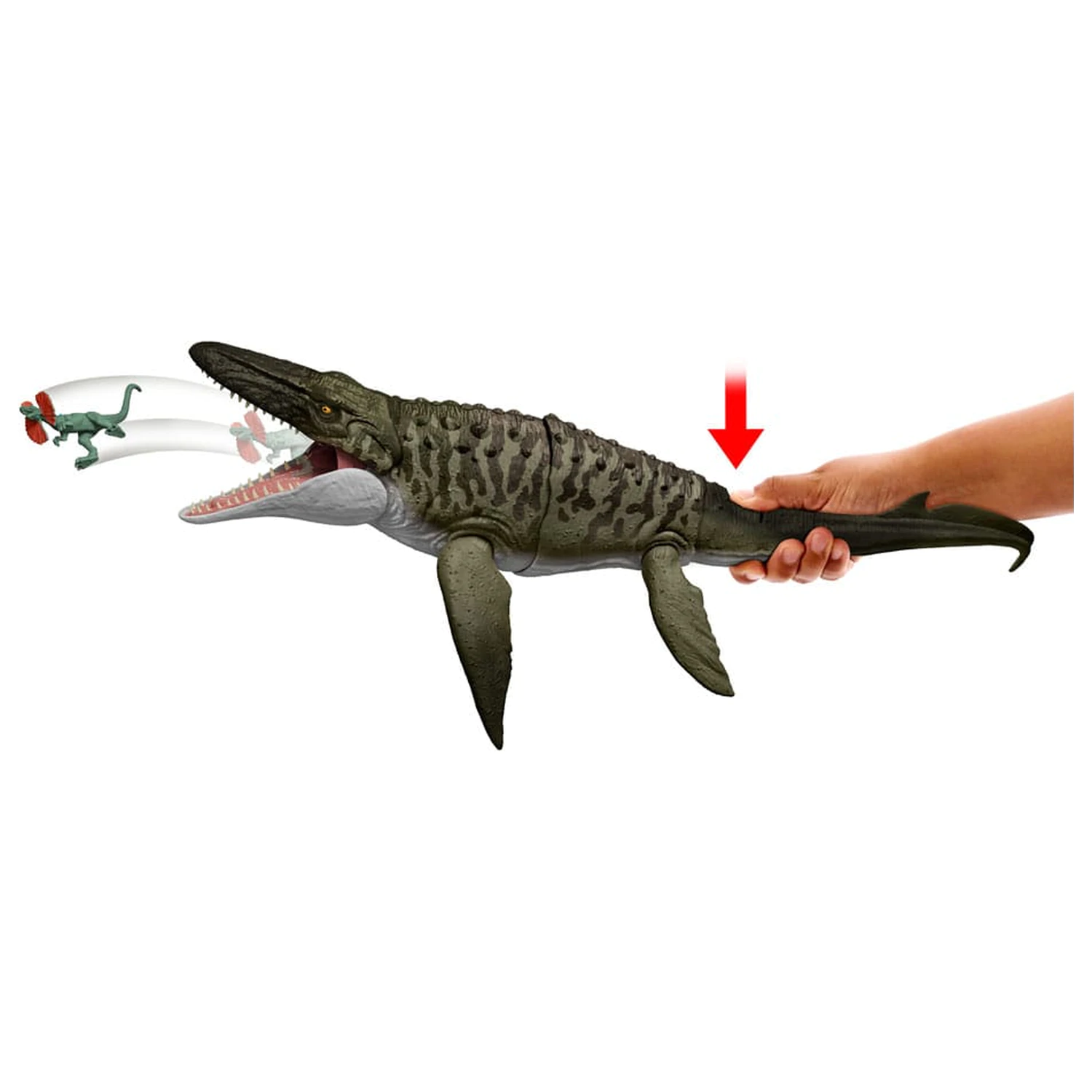 Jurassic World: Rebirth figurka akcji Bite 'n Blast Mosasaurus 65 cm zdjęcie produktu