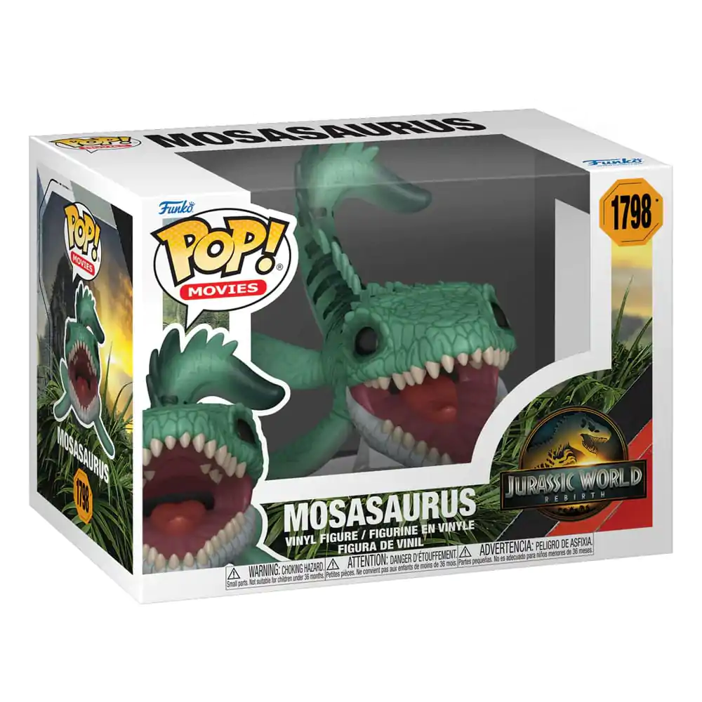 Jurassic World Rebirth Funko POP! Movies Figurka winylowa Mosasaurus 9 cm zdjęcie produktu
