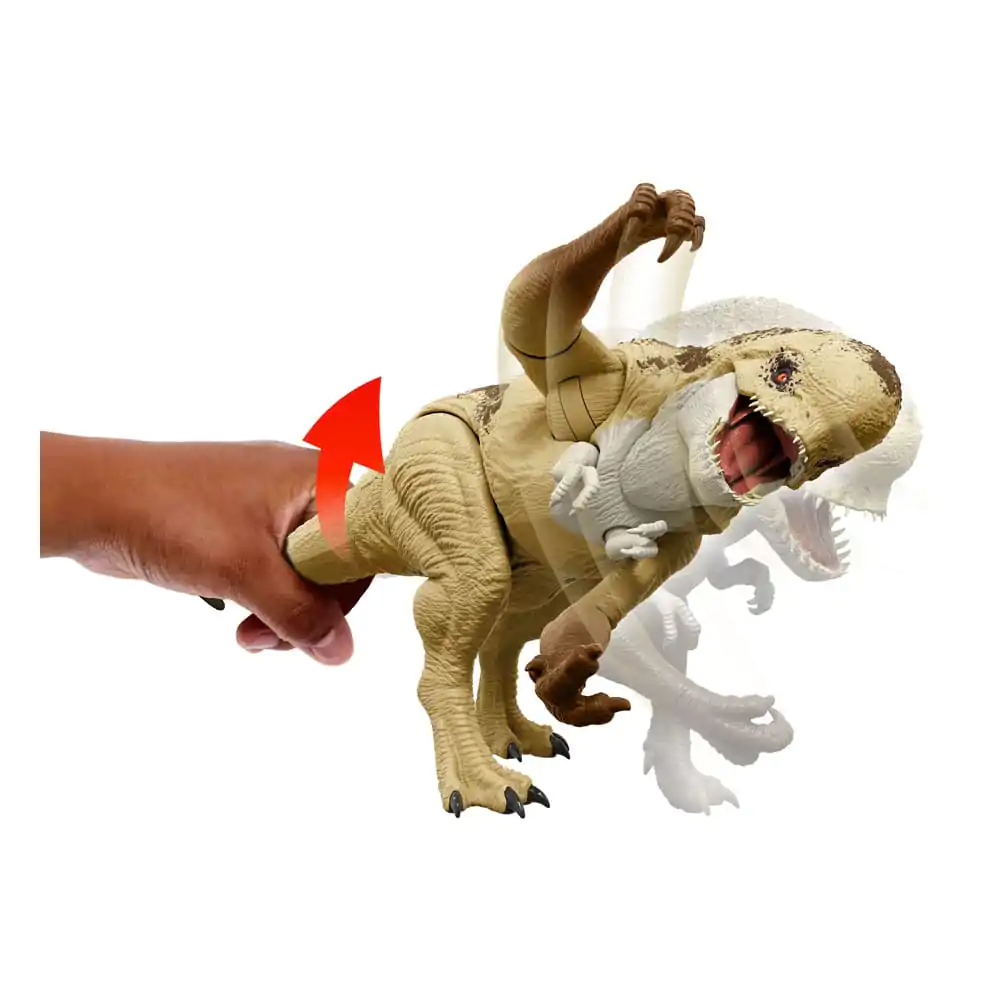 Jurassic World: Rebirth Figurka Akcji Rumble N Rampage Distortus Rex zdjęcie produktu