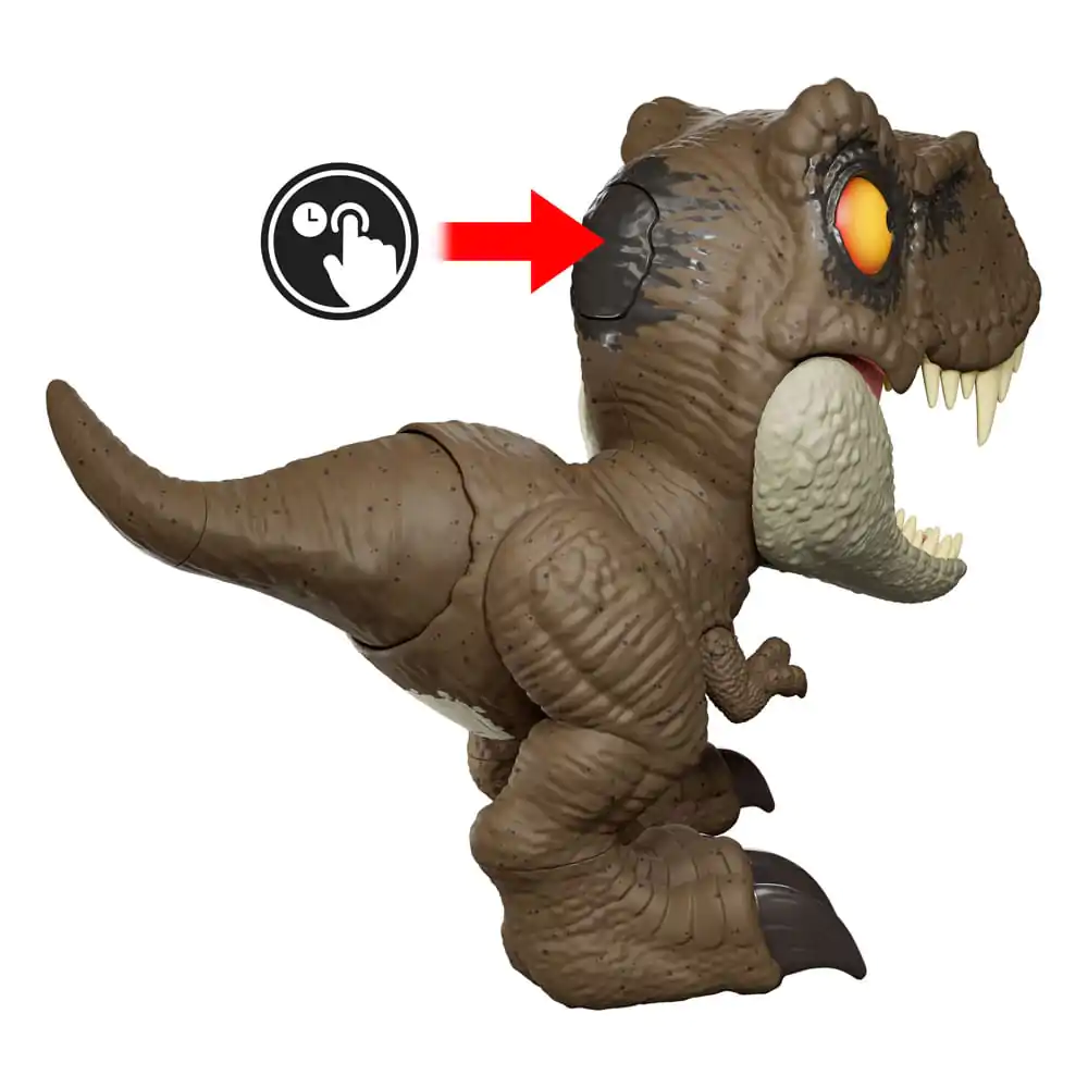 Jurassic World Figurka Akcji z Dźwiękiem Roar Command Tyrannosaurus Rex 16 cm zdjęcie produktu