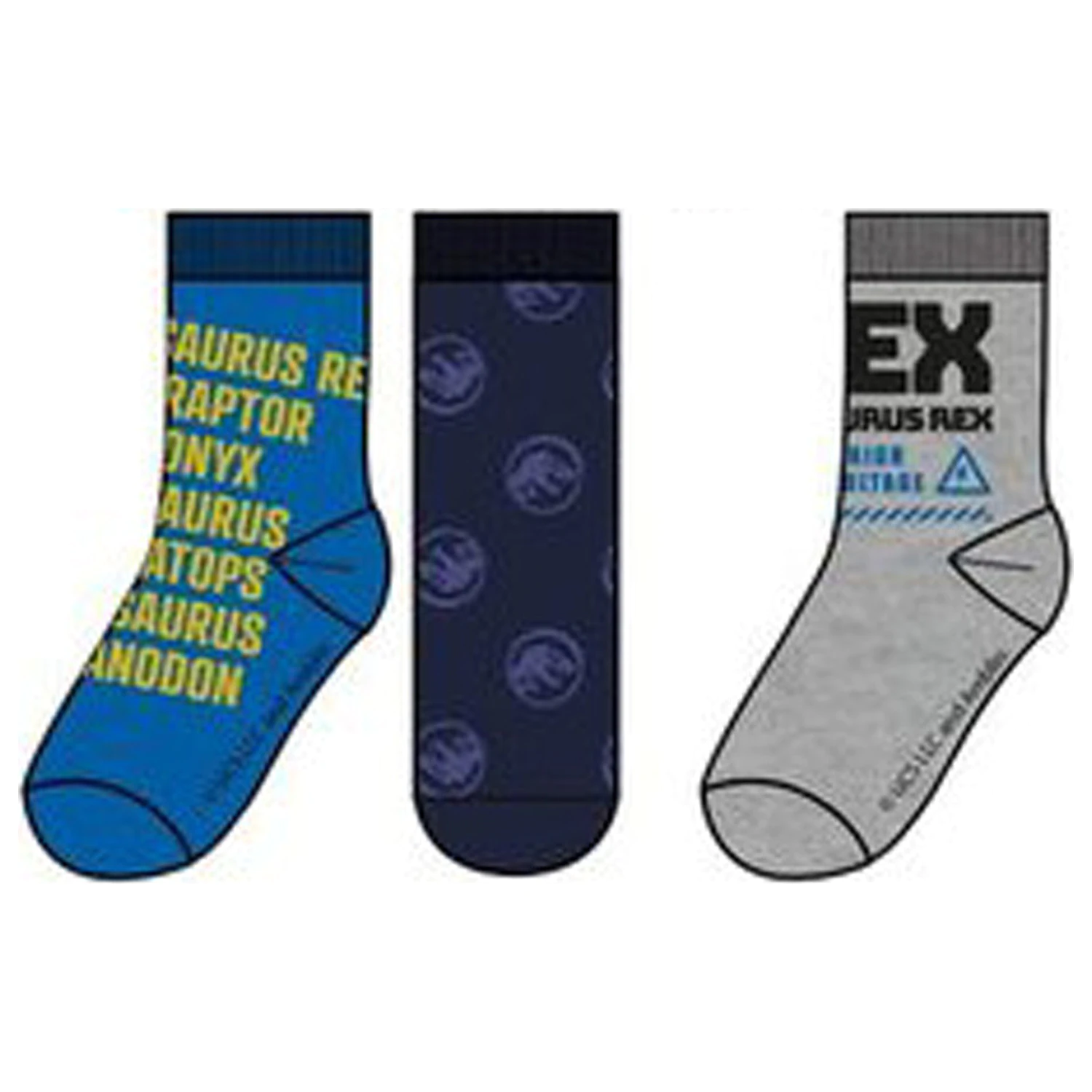 Skarpetki dziecięce Jurassic World Species 27/30 zdjęcie produktu