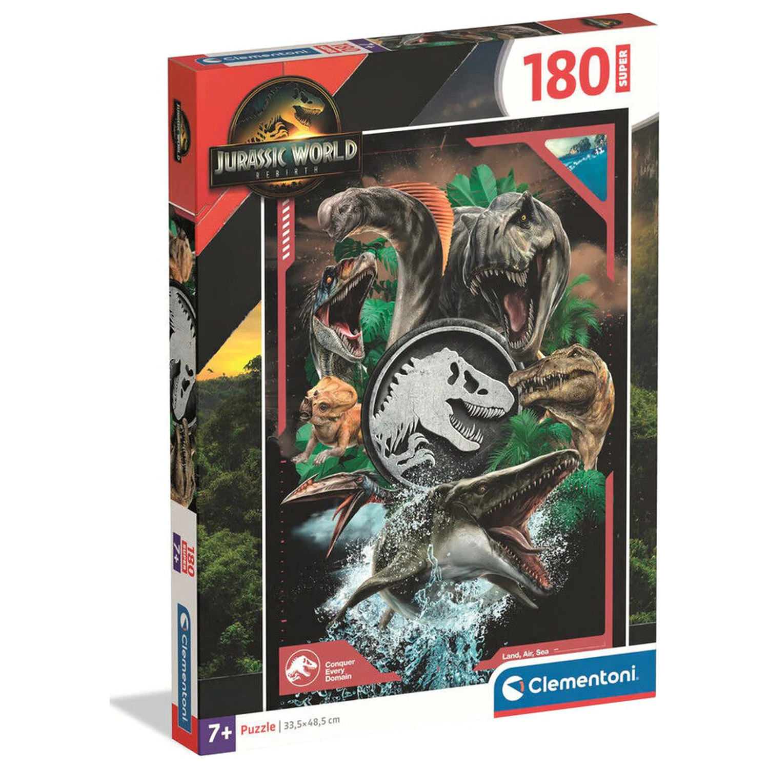 Jurassic World super puzzle 180 sztuk zdjęcie produktu