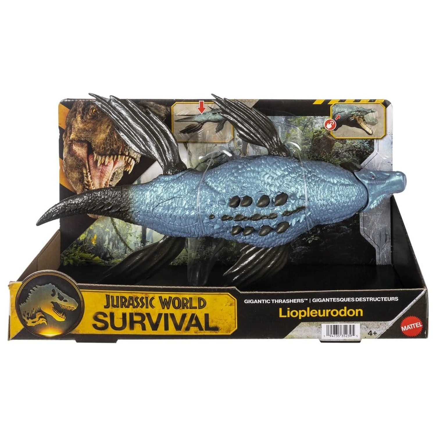 Jurassic World: Survival Action Figure Gigantic Thrashers Liopleurodon 30 cm zdjęcie produktu