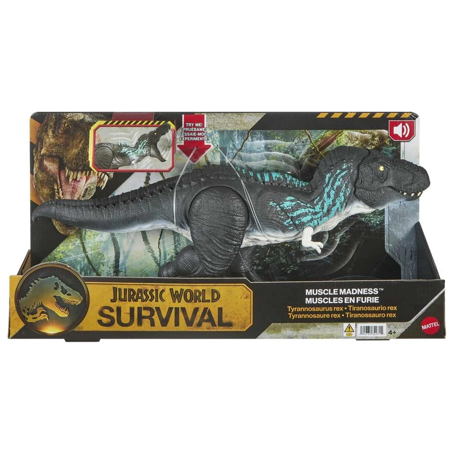 Jurassic World: Survival Action Figure Muscle Madness Tyrannosaurus Rex 56 cm zdjęcie produktu