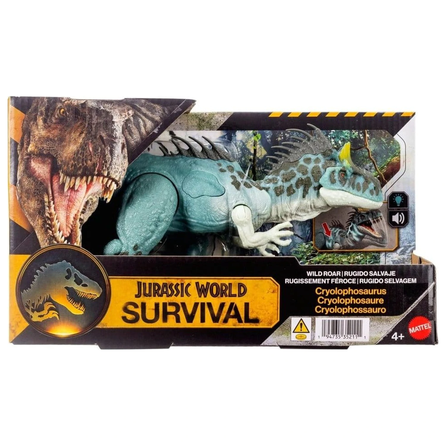 Jurassic World: Survival Action Figure Wild Roar Cryolophosaurus 37 cm zdjęcie produktu