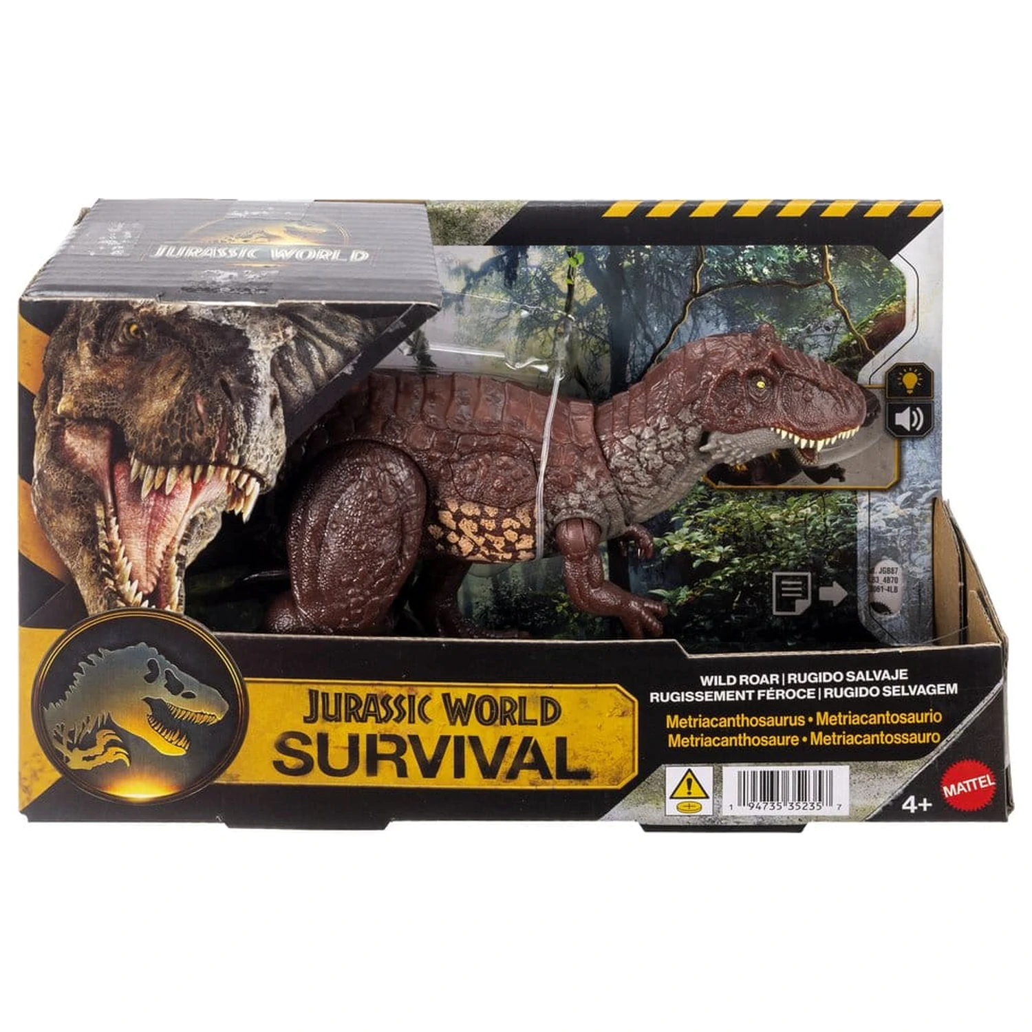 Jurassic World: Survival Action Figure Wild Roar Metriacanthosaurus 31 cm zdjęcie produktu
