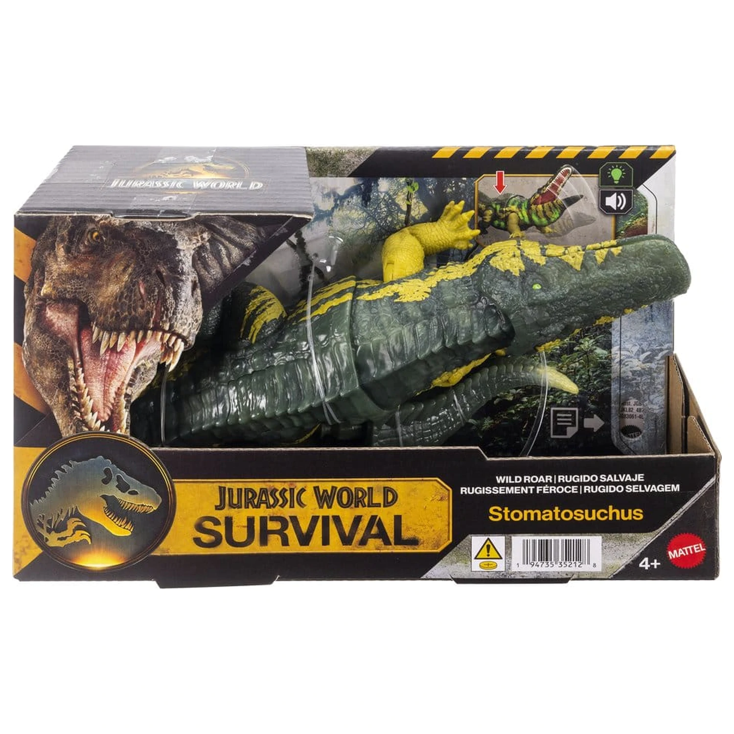 Jurassic World: Figurka akcji Survival Wild Roar Stomatosuchus 37 cm zdjęcie produktu