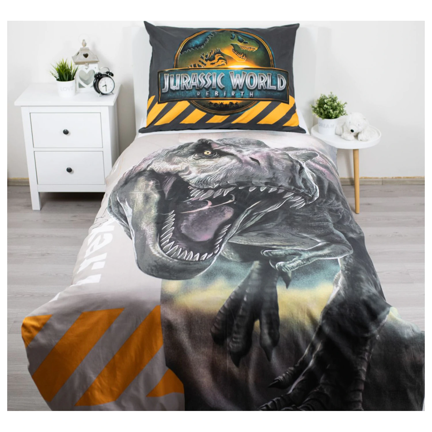 Jurassic World T-Rex poszewka na kołdrę zdjęcie produktu