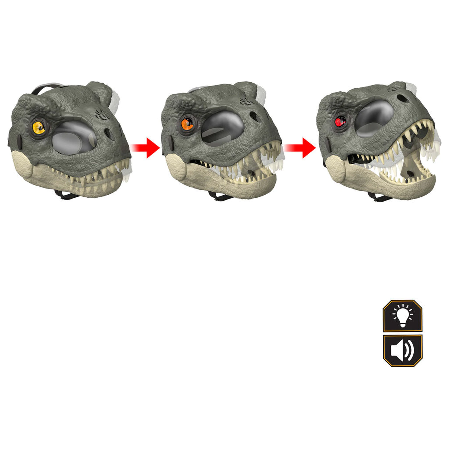 Jurassic World T-Rex Dinosaur Deluxe maska zdjęcie produktu