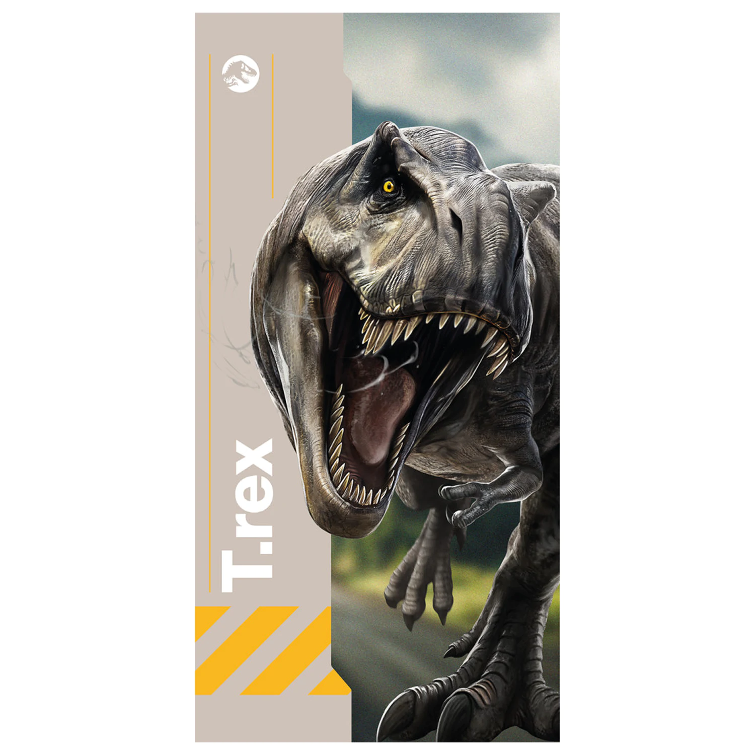 Jurassic World T-Rex ręcznik 70x140cm zdjęcie produktu