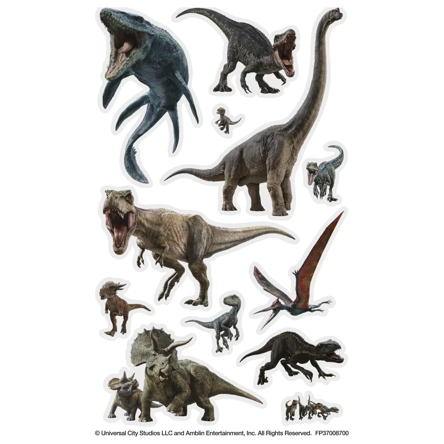 Jurassic World Wild Tattoo 12-częściowy zdjęcie produktu