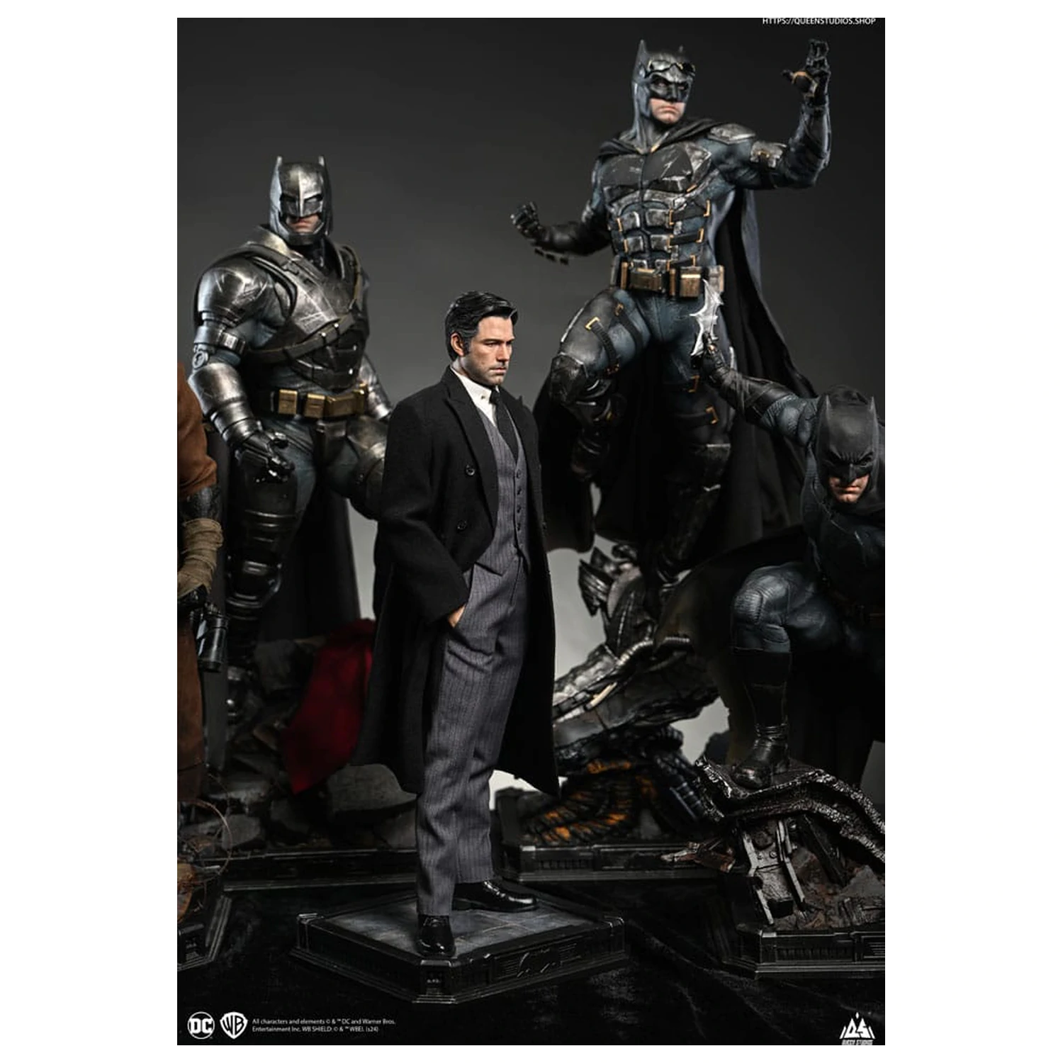 Statua Justice League 1/4 Bruce Wayne (Ben Affleck) 51 cm zdjęcie produktu