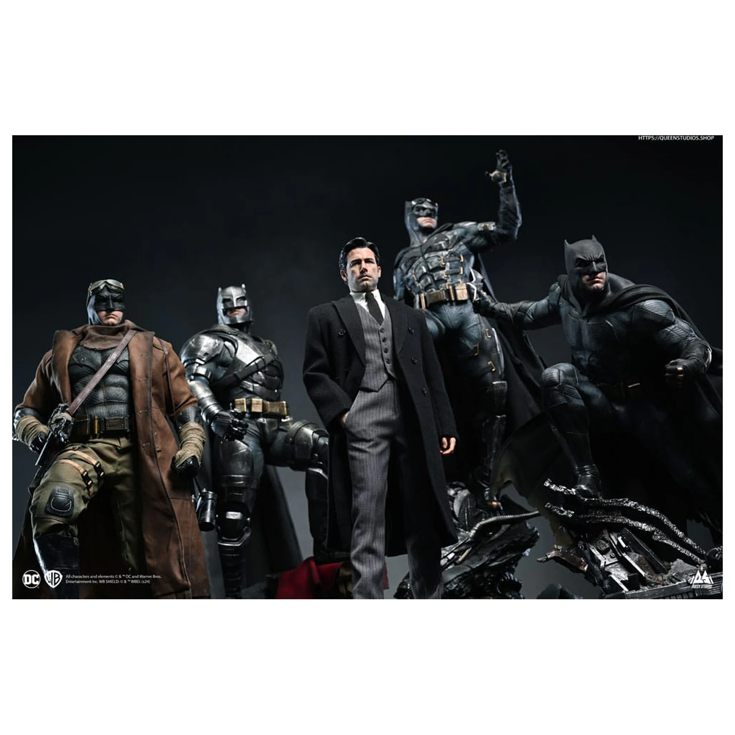 Statua Justice League 1/4 Bruce Wayne (Ben Affleck) 51 cm zdjęcie produktu