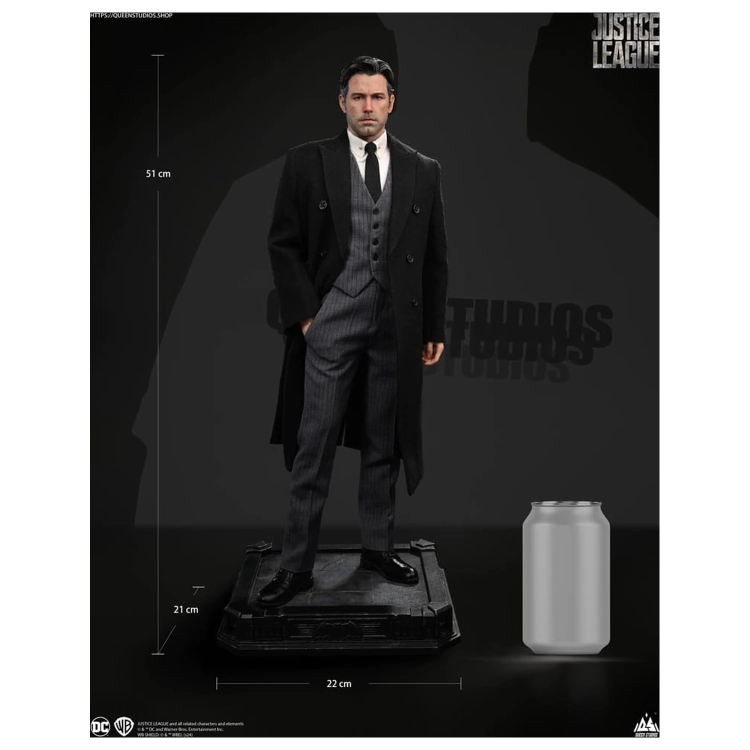 Statua Justice League 1/4 Bruce Wayne (Ben Affleck) 51 cm zdjęcie produktu
