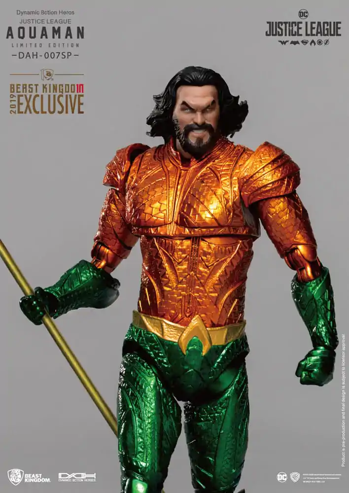 Justice League Dynamic 8ction Heroes Figurka Akcji 1/9 Aquaman Comic Color Ver. 20 cm zdjęcie produktu