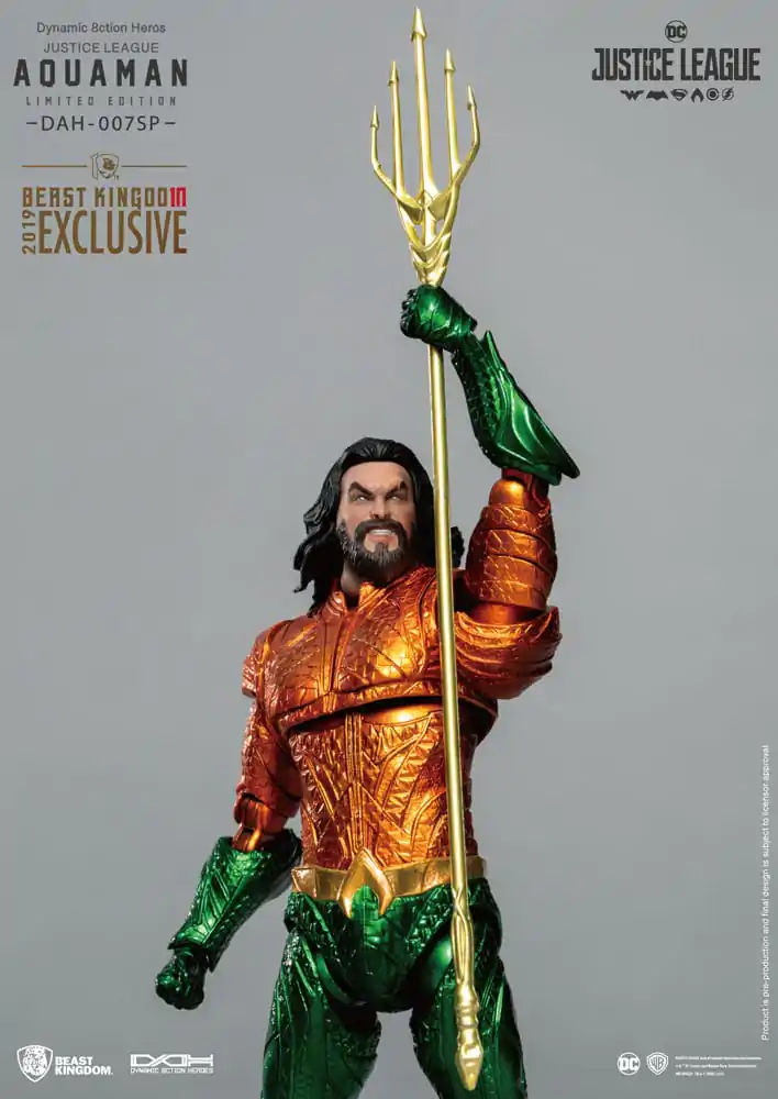 Justice League Dynamic 8ction Heroes Figurka Akcji 1/9 Aquaman Comic Color Ver. 20 cm zdjęcie produktu