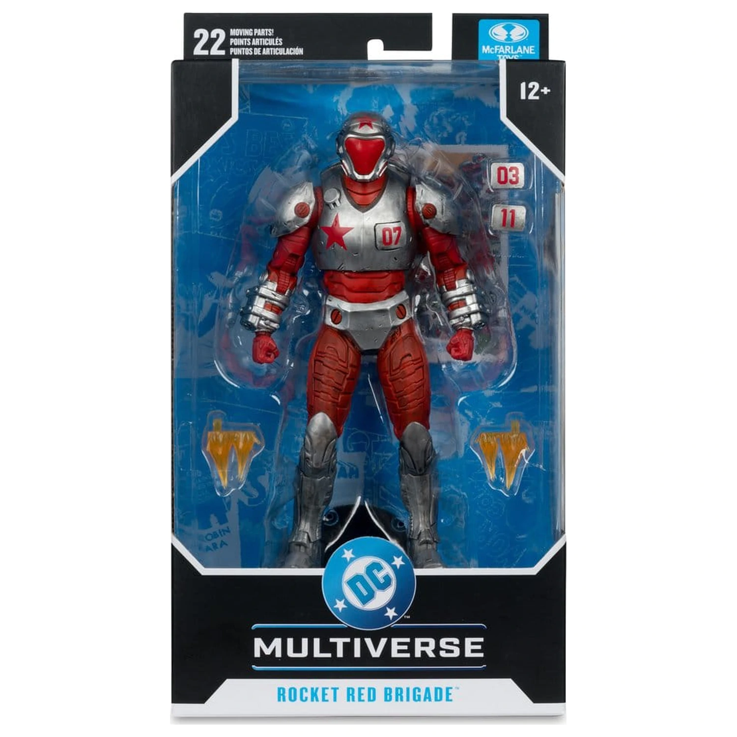 Justice League: Generation Lost DC Multiverse Figurka Rocket Red Brigade 18 cm zdjęcie produktu