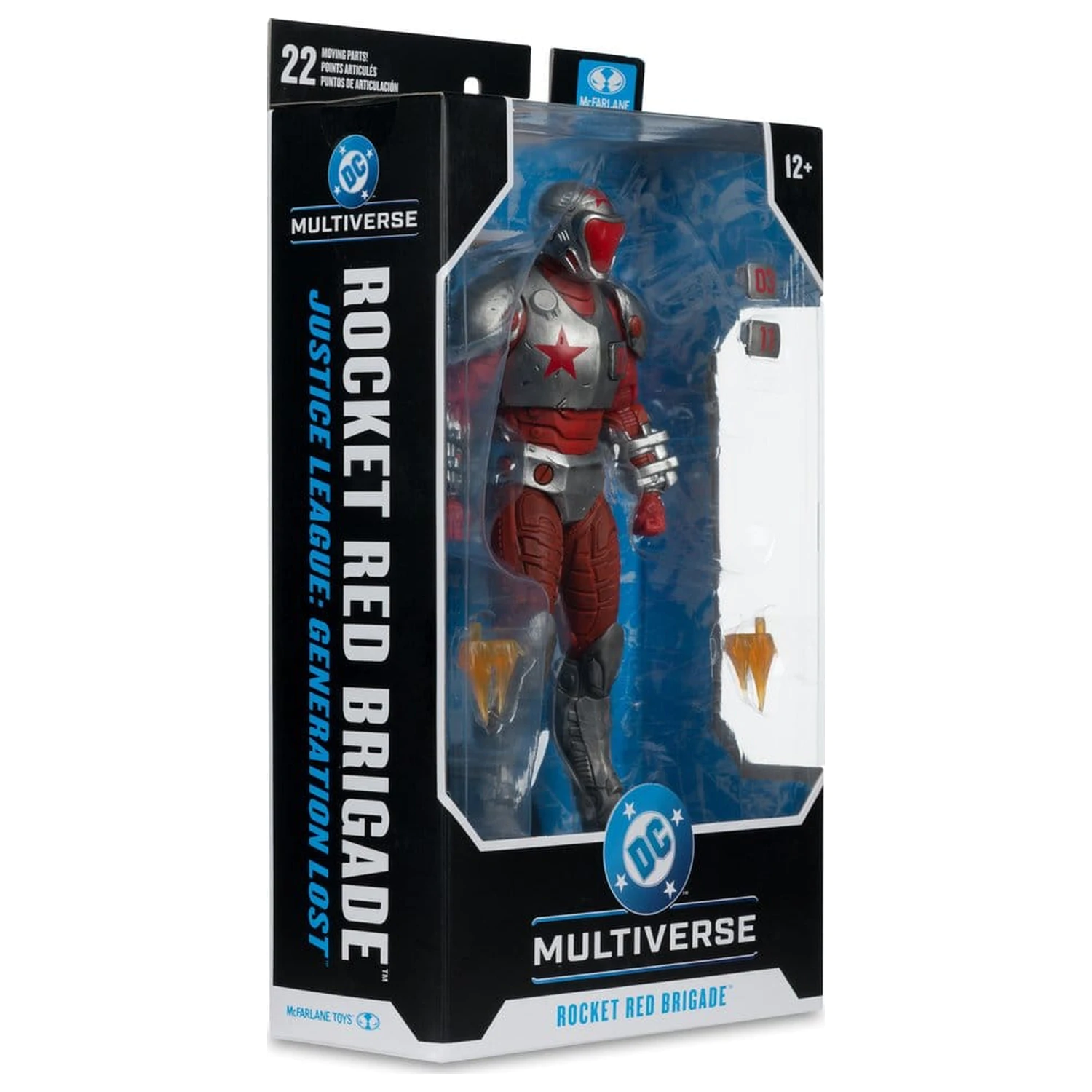Justice League: Generation Lost DC Multiverse Figurka Rocket Red Brigade 18 cm zdjęcie produktu
