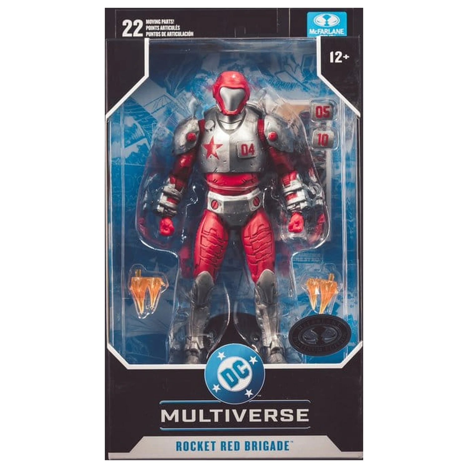 Justice League: Generation Lost DC Multiverse Figurka akcji Rocket Red Brigade (Platinum Edition) 18 cm zdjęcie produktu
