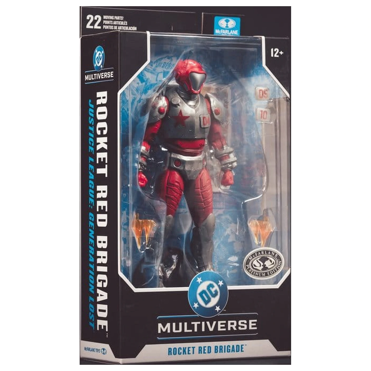 Justice League: Generation Lost DC Multiverse Figurka akcji Rocket Red Brigade (Platinum Edition) 18 cm zdjęcie produktu