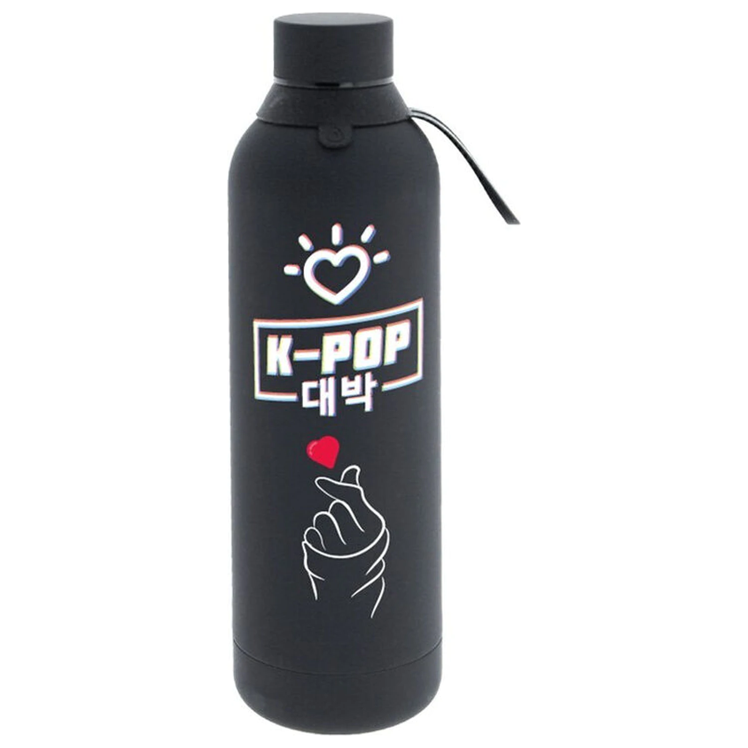 K-Pop Czarna butelka termiczna 750ml zdjęcie produktu