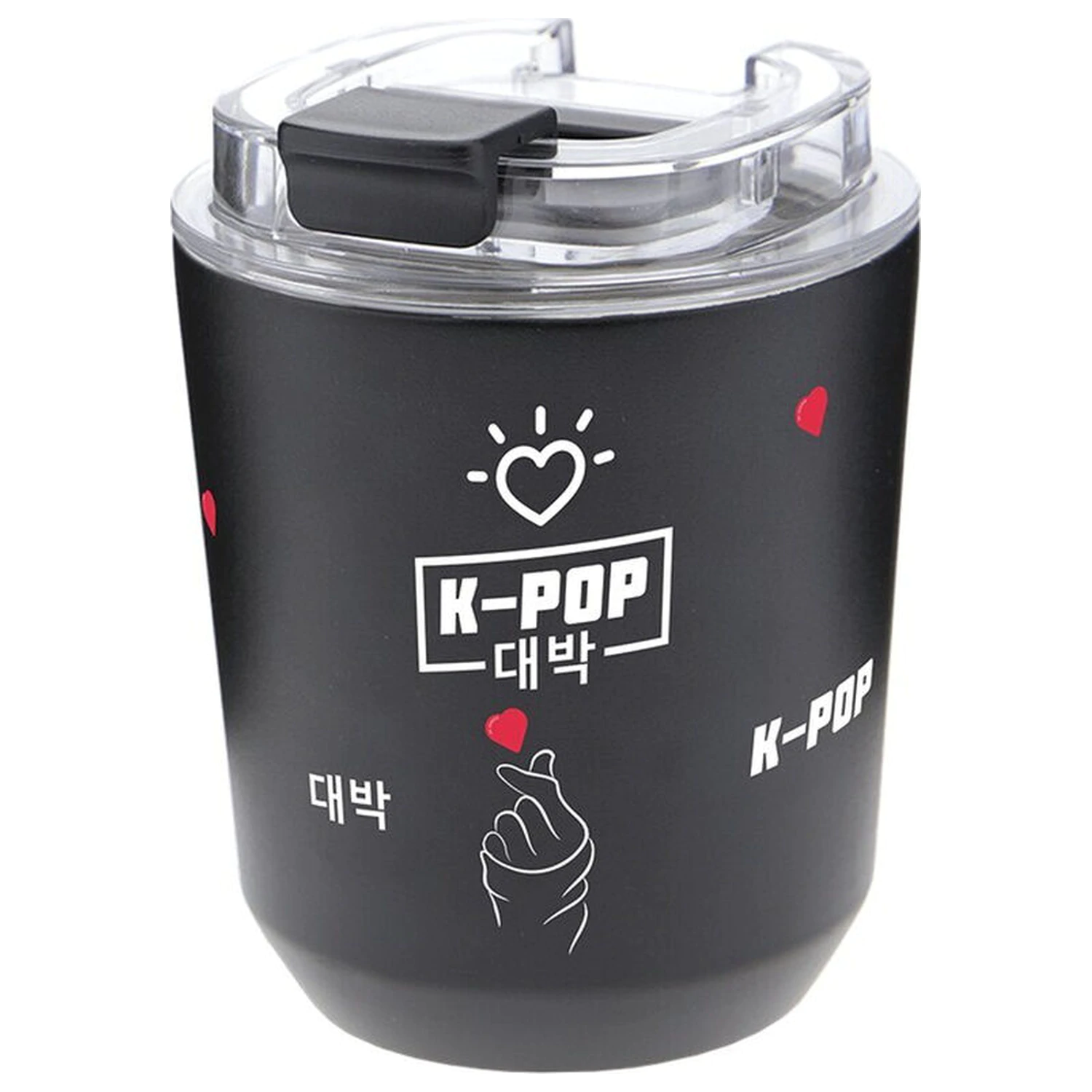 K-Pop Black Kubek termiczny 280ml zdjęcie produktu