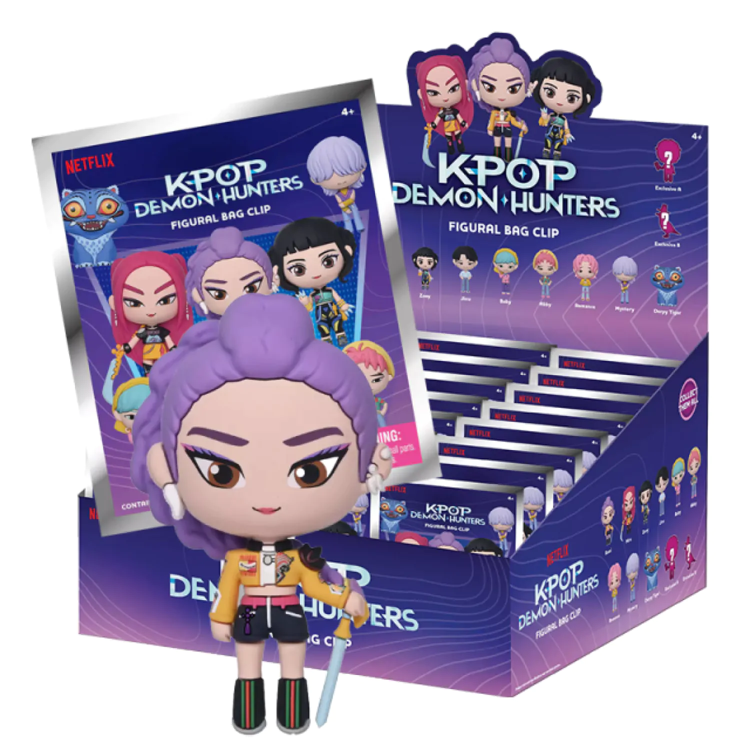 K-Pop Demon Hunter 3D PVC Przypinki do Torby Tajemnicza Saszetka zdjęcie produktu