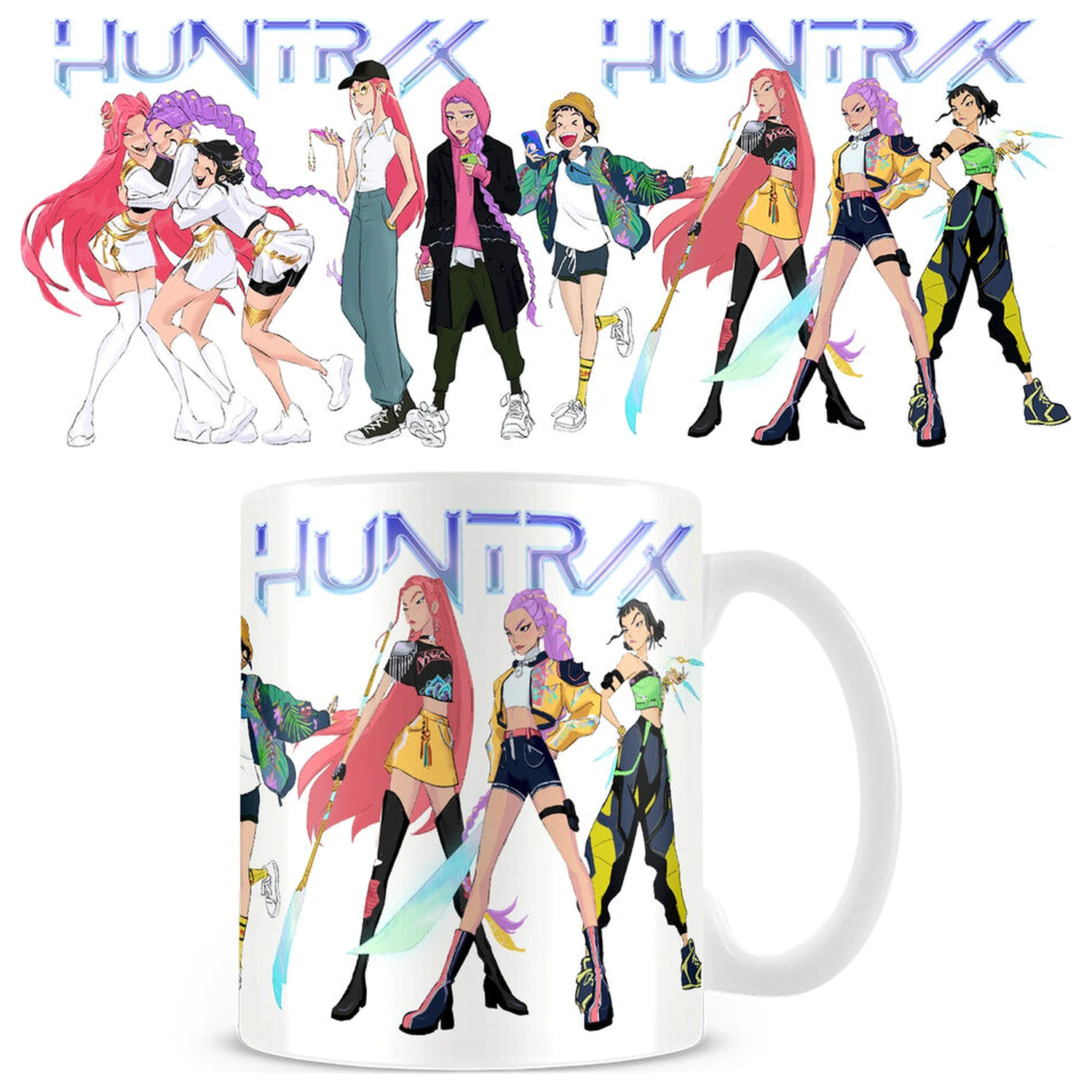K-Pop Demon Hunters Huntrix kubek 325ml zdjęcie produktu
