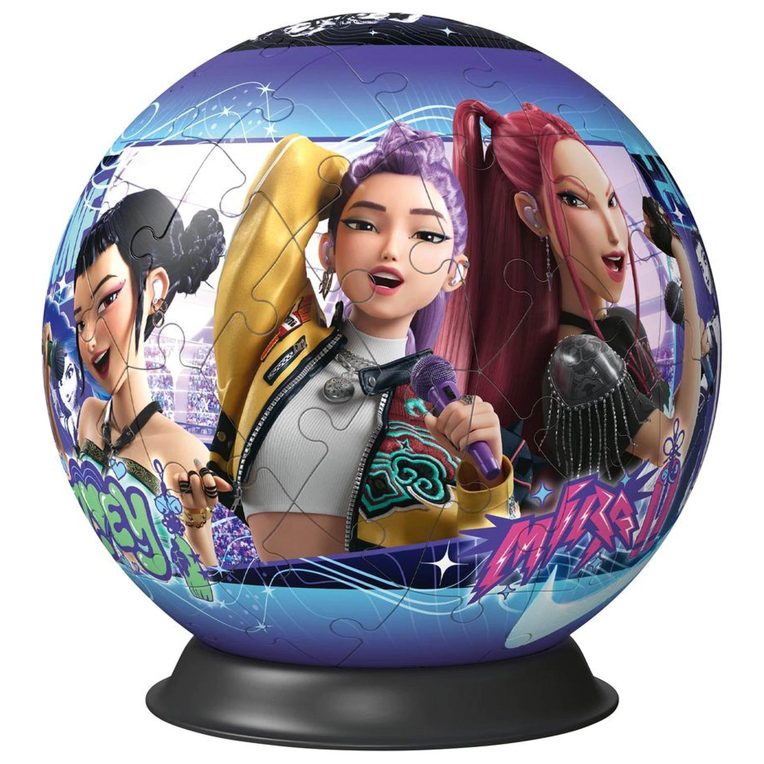 K-Pop Demon Hunters kula 3D puzzle 72 elementów zdjęcie produktu