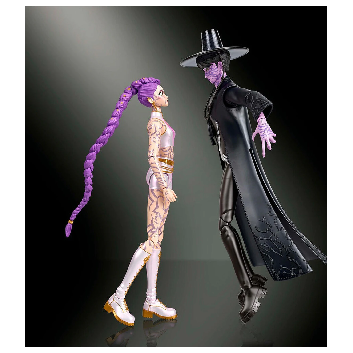 K-Pop Demon Hunters Rumi & Jinu 2-częściowy zestaw figurek 15cm zdjęcie produktu