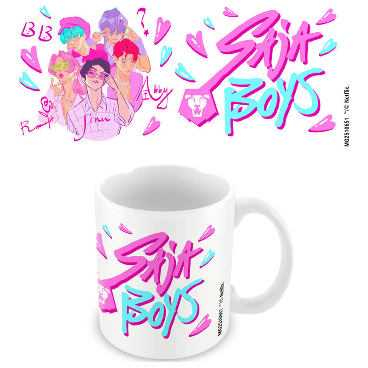 K-Pop Demon Hunters Saja Boys kubek 325ml zdjęcie produktu