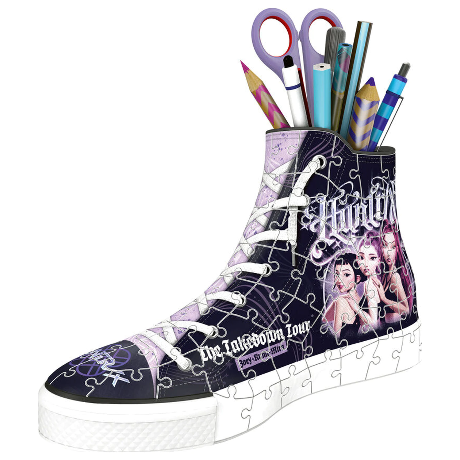 K-Pop Demon Hunters puzzle 3D sneakersy 72 elementów zdjęcie produktu